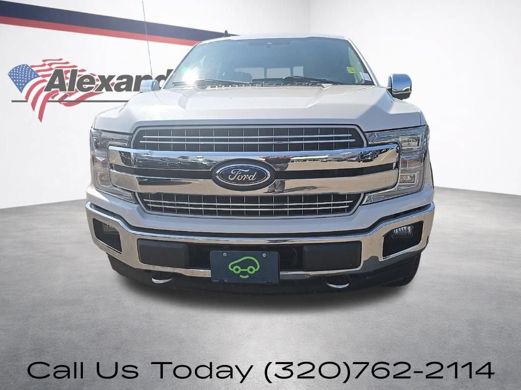 Used 2019 Ford F-150 Lariat with VIN 1FTEW1E46KKE37580 for sale in Alexandria, Minnesota