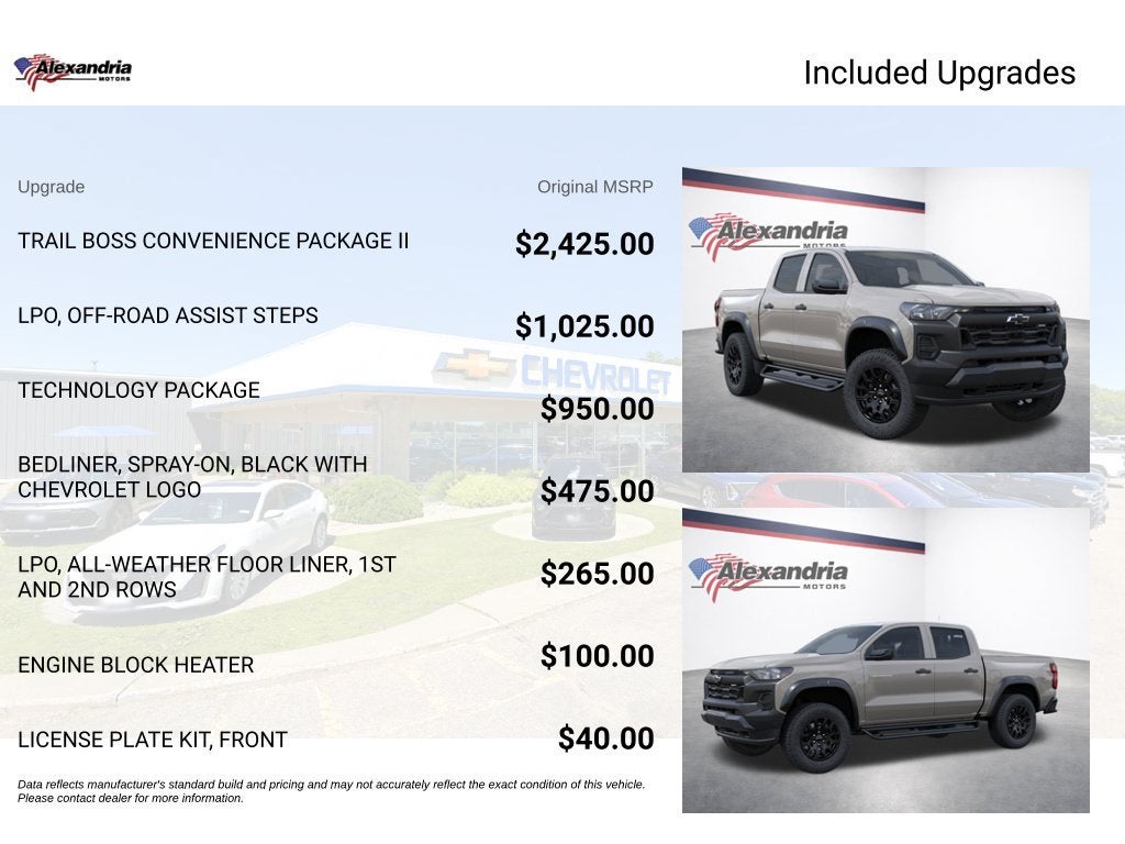 2026 Chevrolet Colorado Trail Boss
