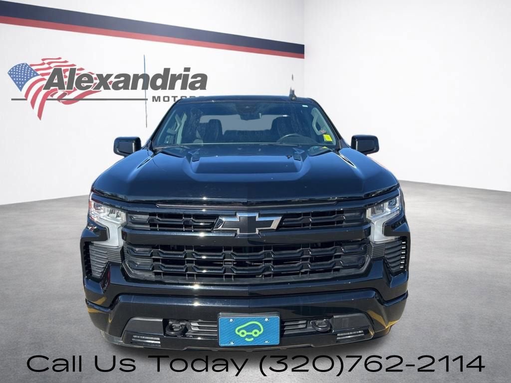 Used 2023 Chevrolet Silverado 1500 RST with VIN 1GCUDEEDXPZ124152 for sale in Alexandria, Minnesota