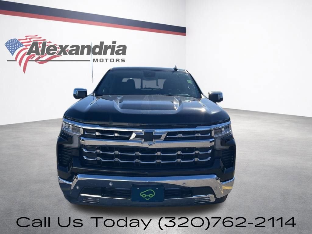 Used 2024 Chevrolet Silverado 1500 LTZ with VIN 1GCUDGED9RZ328746 for sale in Alexandria, Minnesota
