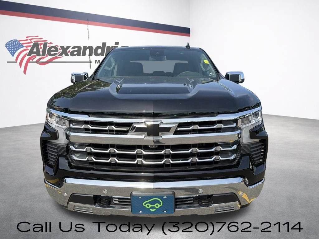 Used 2024 Chevrolet Silverado 1500 LTZ with VIN 1GCUDGEL0RZ399874 for sale in Alexandria, Minnesota