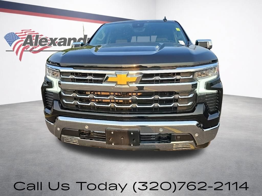 Used 2025 Chevrolet Silverado 1500 LTZ with VIN 1GCUKGEL1SZ241474 for sale in Alexandria, Minnesota