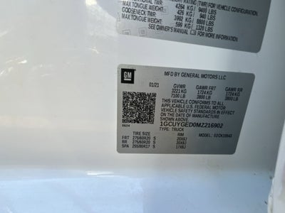 2021 Chevrolet Silverado 1500 LTZ