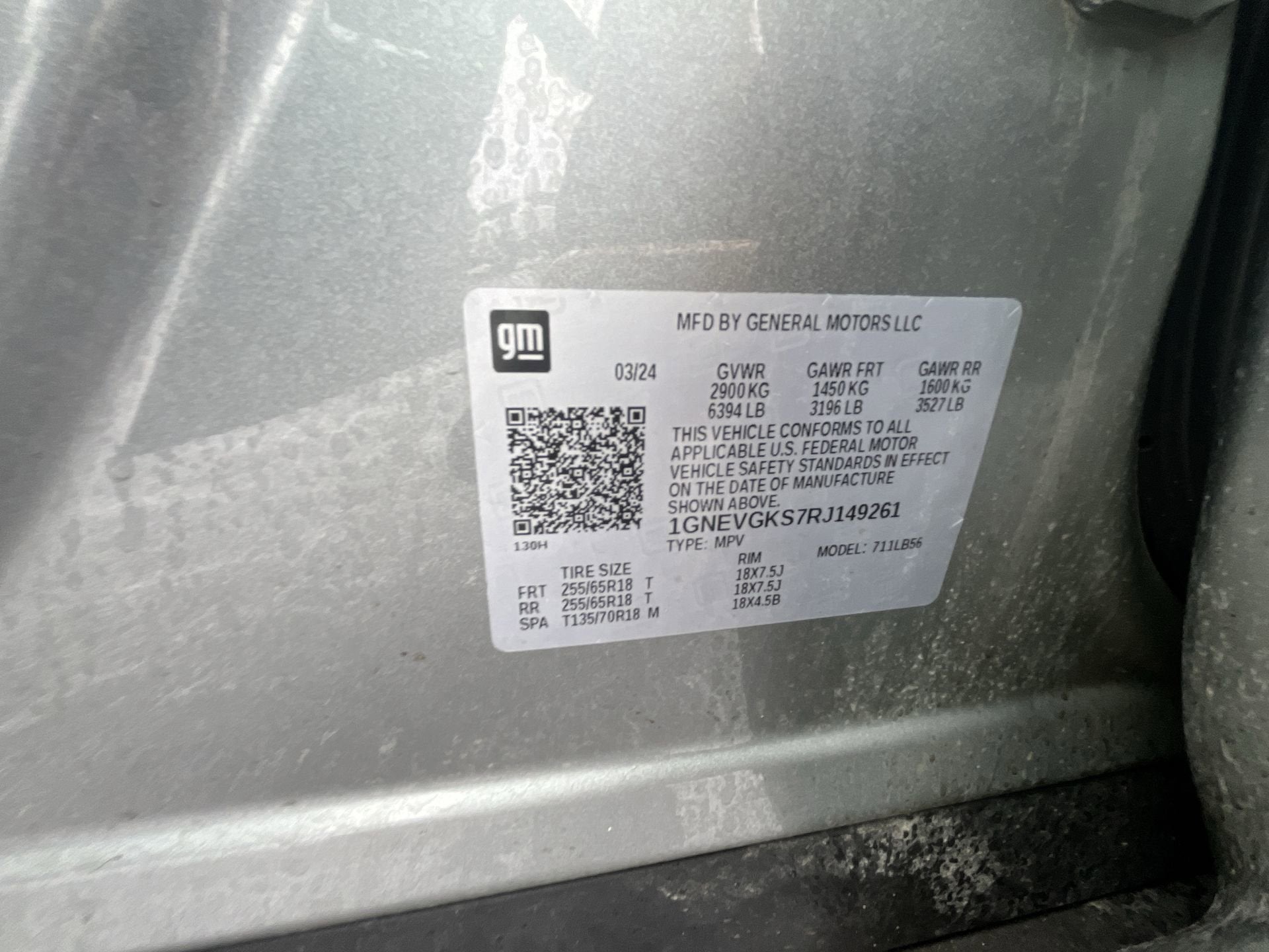 2024 Chevrolet Traverse LT