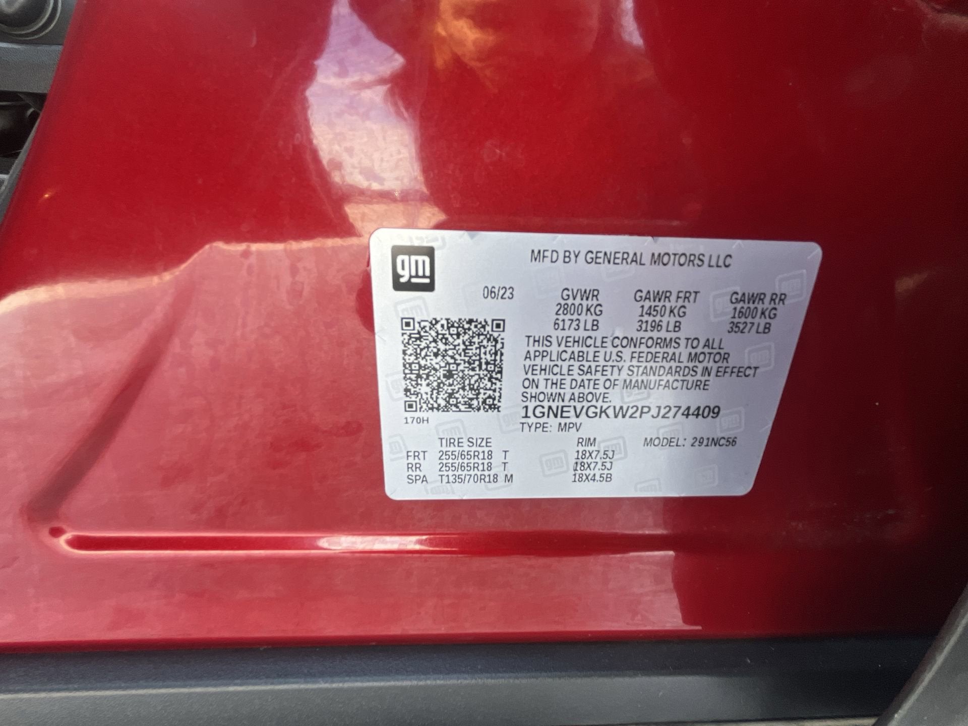 2023 Chevrolet Traverse LT Cloth