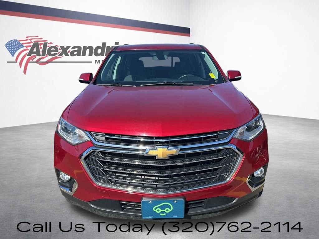 Used 2018 Chevrolet Traverse 1LT with VIN 1GNEVGKW4JJ283636 for sale in Alexandria, Minnesota