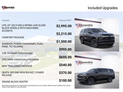 2026 Chevrolet Tahoe LT