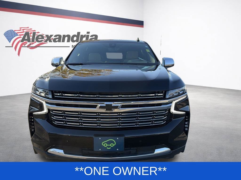 Used 2021 Chevrolet Tahoe Premier with VIN 1GNSKSKD9MR110083 for sale in Alexandria, Minnesota