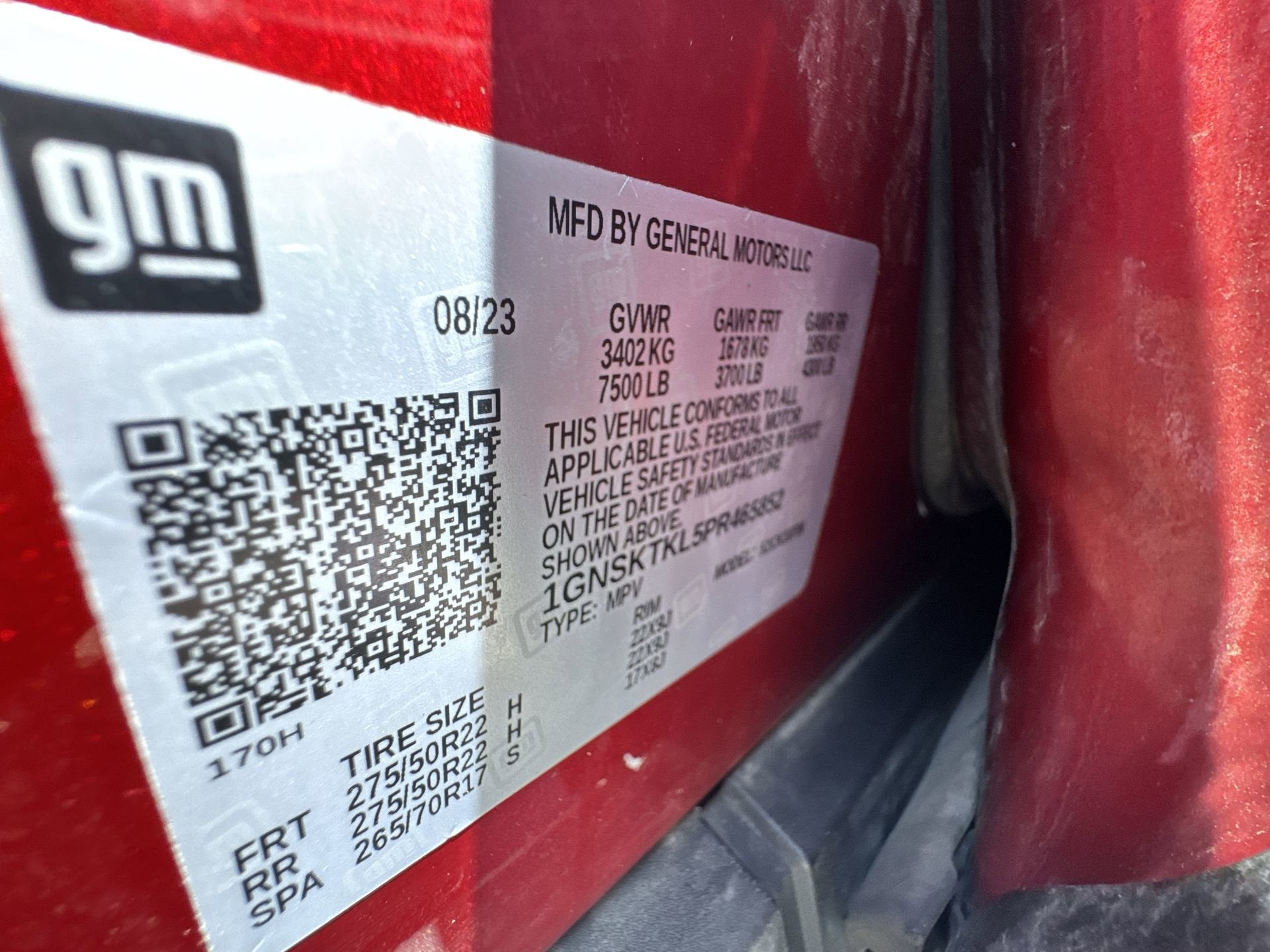 2023 Chevrolet Tahoe High Country