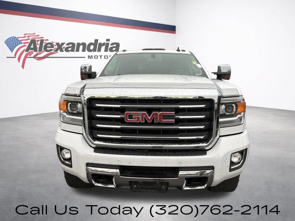 Used 2017 GMC Sierra 2500HD SLT with VIN 1GT12TEG4HF128207 for sale in Alexandria, Minnesota