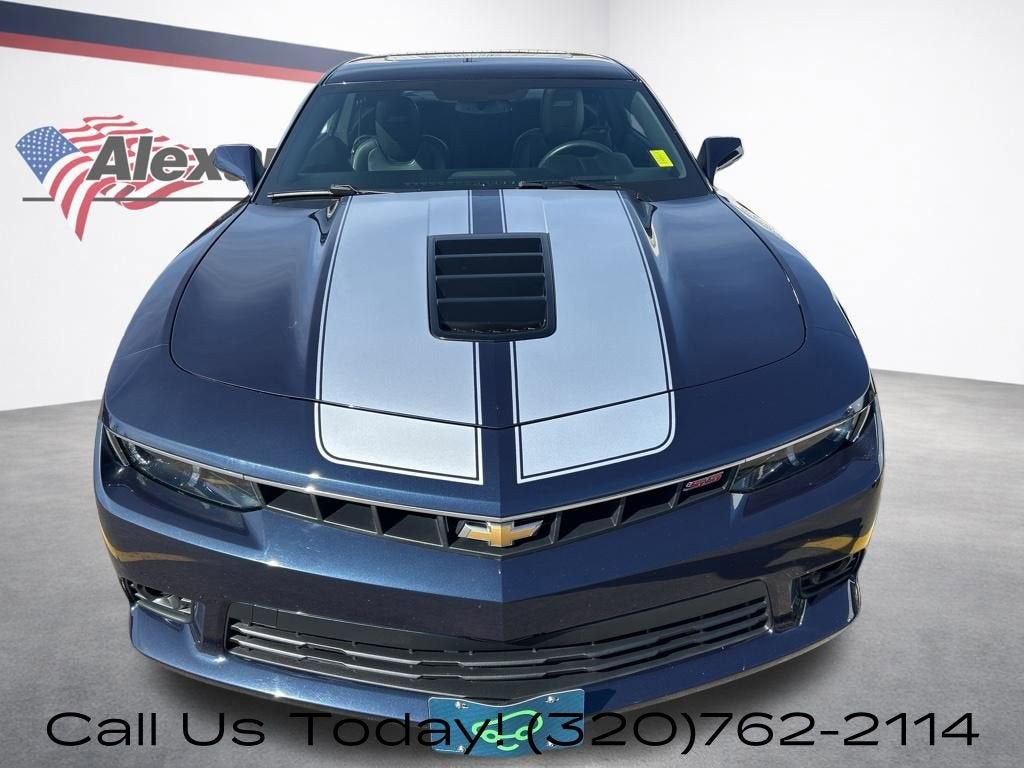Used 2015 Chevrolet Camaro 2SS with VIN 2G1FJ1EW3F9274455 for sale in Alexandria, Minnesota
