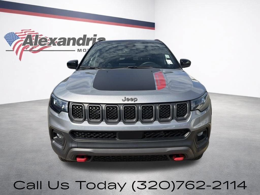 Used 2023 Jeep Compass Trailhawk with VIN 3C4NJDDN3PT528936 for sale in Alexandria, Minnesota