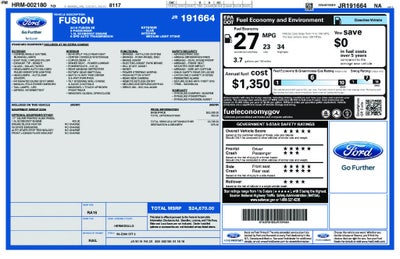 2018 Ford Fusion SE