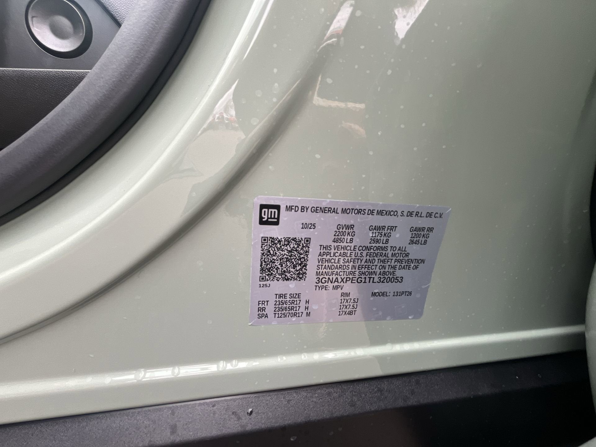 2026 Chevrolet Equinox LT