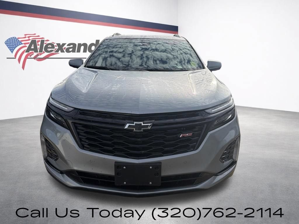 Used 2024 Chevrolet Equinox RS with VIN 3GNAXWEGXRS187737 for sale in Alexandria, Minnesota