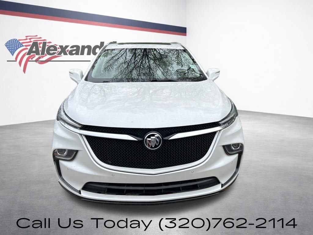 Used 2023 Buick Enclave Essence with VIN 5GAEVAKW4PJ247977 for sale in Alexandria, Minnesota