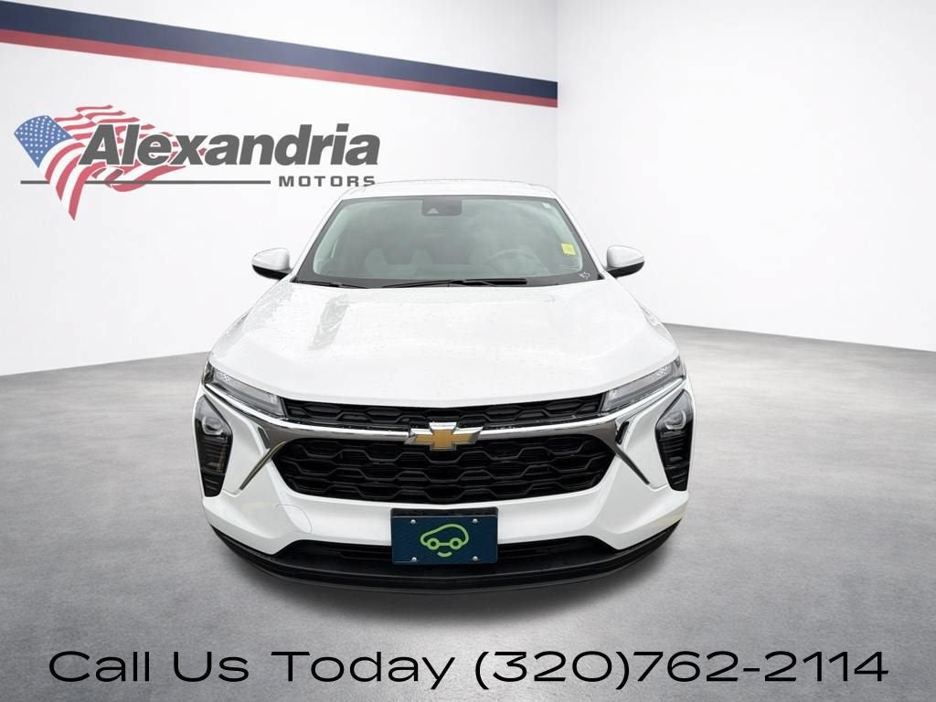 Used 2025 Chevrolet Trax LS with VIN KL77LFEP6SC242109 for sale in Alexandria, Minnesota