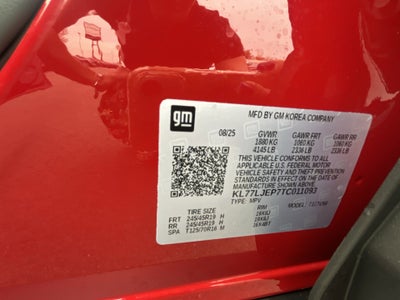 2026 Chevrolet Trax 2RS